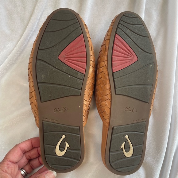 OluKai Tan Woven Flats - Picture 8 of 8